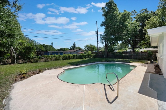 3813 Surrey Dr, Orlando, FL 32812 - view of swimming pool with a patio