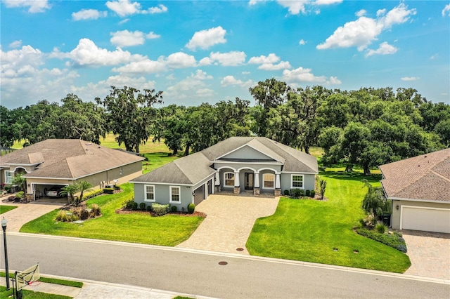 3176 Pearly Dr, Lakeland, FL 33812 - view of subject property featuring a tree filled landscape