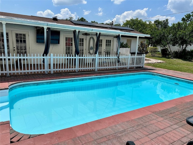 103 Inglis Way, Wauchula, FL 33873 - view of pool featuring french doors