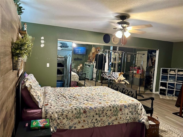 103 Inglis Way, Wauchula, FL 33873 - bedroom with wood finished floors and ceiling fan
