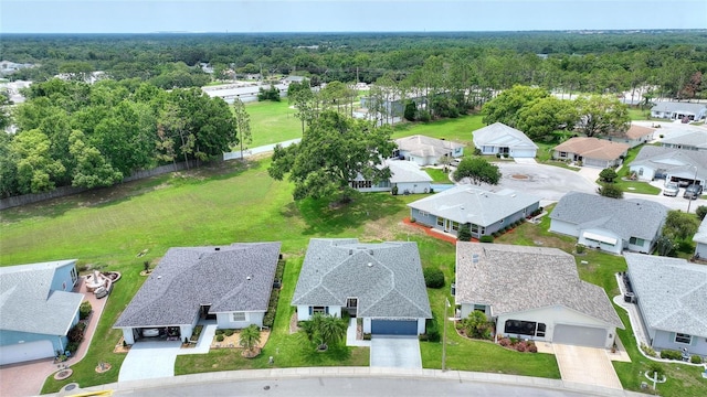 3618 Highland Fairways Blvd, Lakeland, FL 33810 - aerial view of residential area with a forest