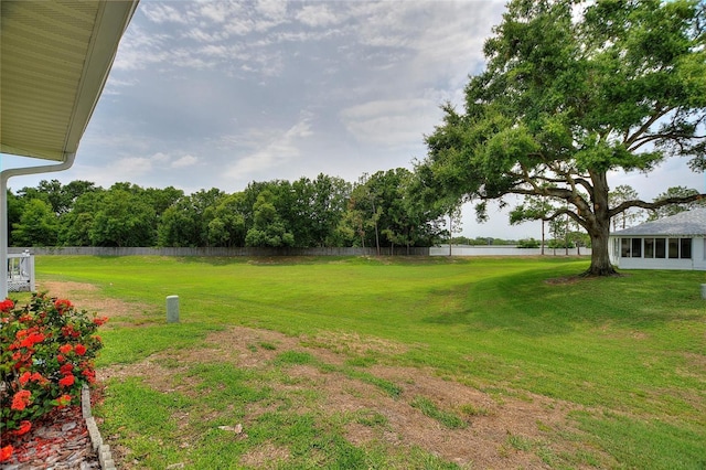 3618 Highland Fairways Blvd, Lakeland, FL 33810 - view of yard with a water view