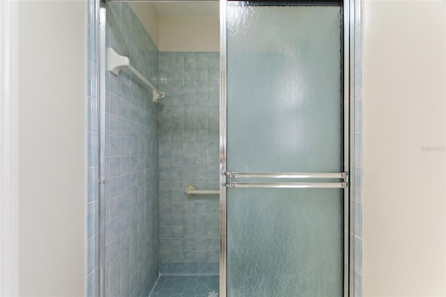 3618 Highland Fairways Blvd, Lakeland, FL 33810 - bathroom featuring a shower stall