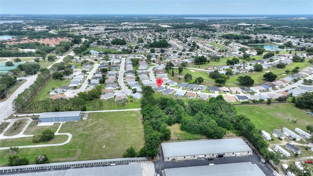 3618 Highland Fairways Blvd, Lakeland, FL 33810 - aerial overview of property's location with a large body of water and nearby suburban area