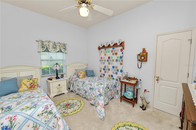 2936 Grasslands Dr, Lakeland, FL 33803 - carpeted bedroom featuring ceiling fan
