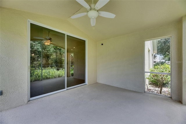 1003 Clearpointe Way, Lakeland, FL 33813 - unfurnished sunroom with lofted ceiling