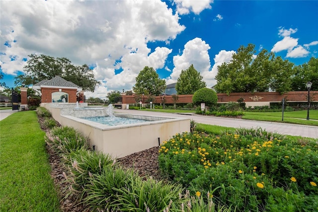 1003 Clearpointe Way, Lakeland, FL 33813 - view of swimming pool featuring a yard