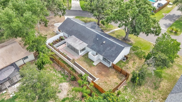 4825 Foxrun, Lakeland, FL 33813 - view from above of property