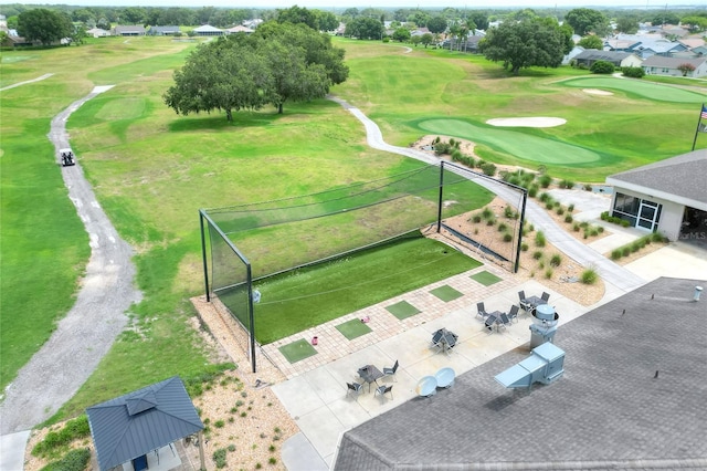 6065 Magpie Dr, Lakeland, FL 33809 - aerial perspective of suburban area with a local golf course
