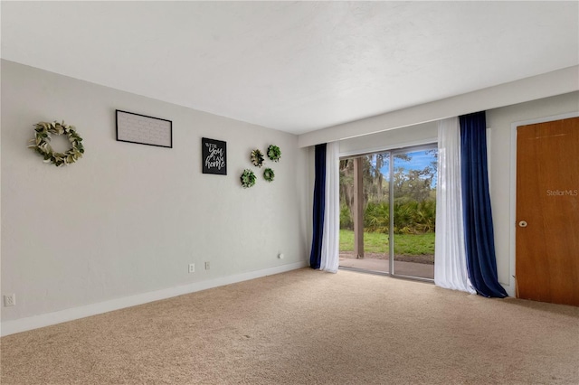 321 Birch Way Unit 321, Haines City, FL 33844 - carpeted spare room featuring baseboards