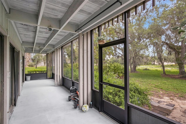 321 Birch Way Unit 321, Haines City, FL 33844 - view of unfurnished sunroom