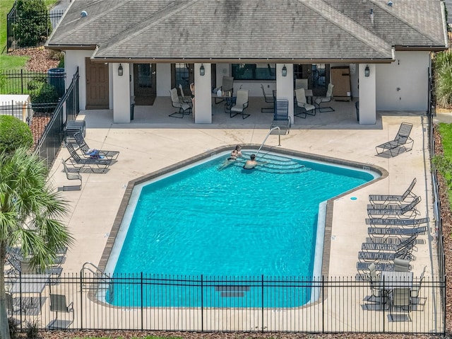 1547 Cordgrass Way, Lakeland, FL 33813 - community pool featuring a patio area