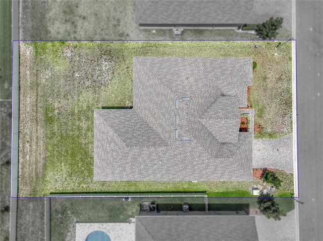 1547 Cordgrass Way, Lakeland, FL 33813 - aerial view of property's location with property parcel outlined