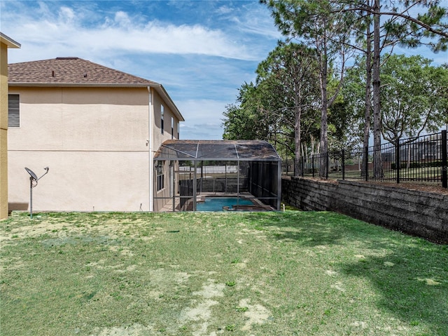 143 Alfani St, Davenport, FL 33896 - view of yard with glass enclosure