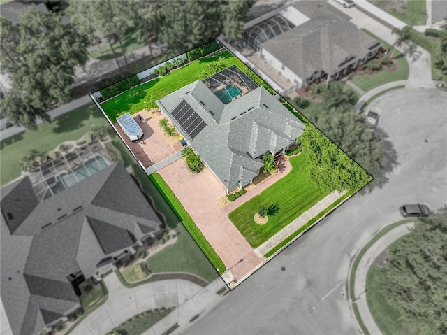 148 Melissa Trl, Auburndale, FL 33823 - aerial overview of property's location with property parcel outlined