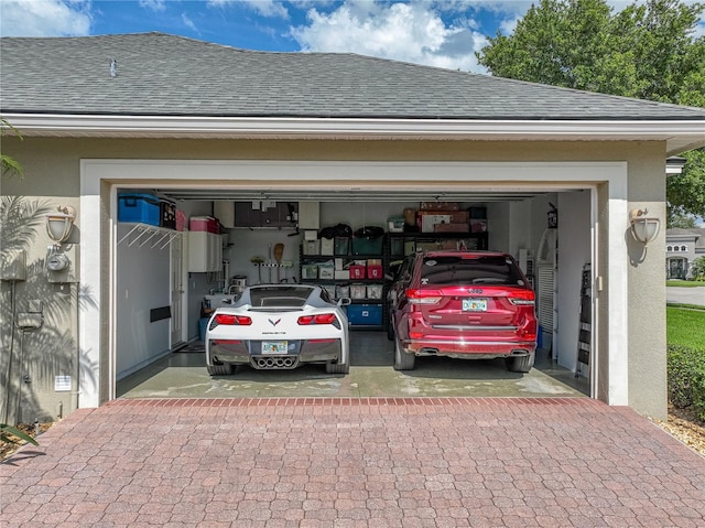 148 Melissa Trl, Auburndale, FL 33823 - garage with decorative driveway
