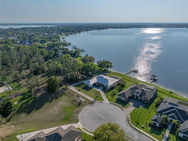 148 Melissa Trl, Auburndale, FL 33823 - aerial view of property and surrounding area with a large body of water