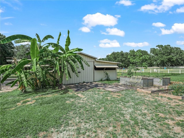 2921 W Socrum Loop Rd, Lakeland, FL 33810 - view of yard with a vegetable garden