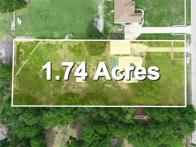 2921 W Socrum Loop Rd, Lakeland, FL 33810 - view of property location featuring property parcel outlined