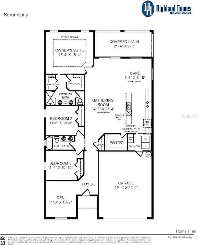 797 Cypress Creek Run, Saint Cloud, FL 34771 - home floor plan