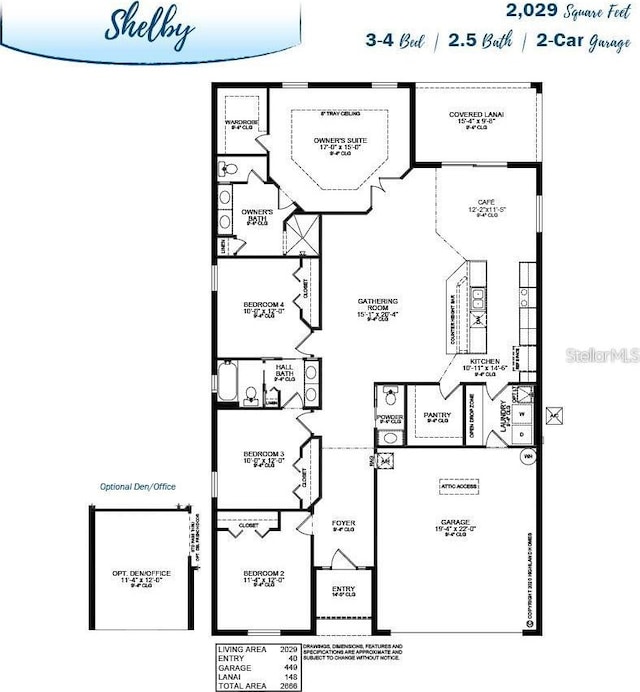 867 Cypress Creek Run, Saint Cloud, FL 34771 - room layout