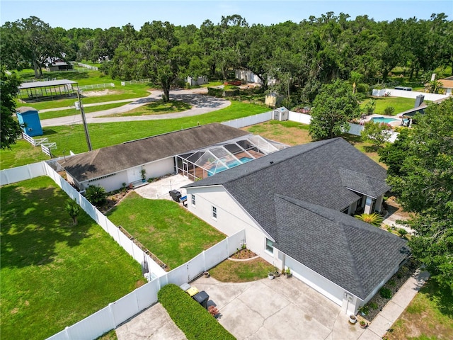 1130 Ewell Rd, Lakeland, FL 33811 - aerial view of property and surrounding area