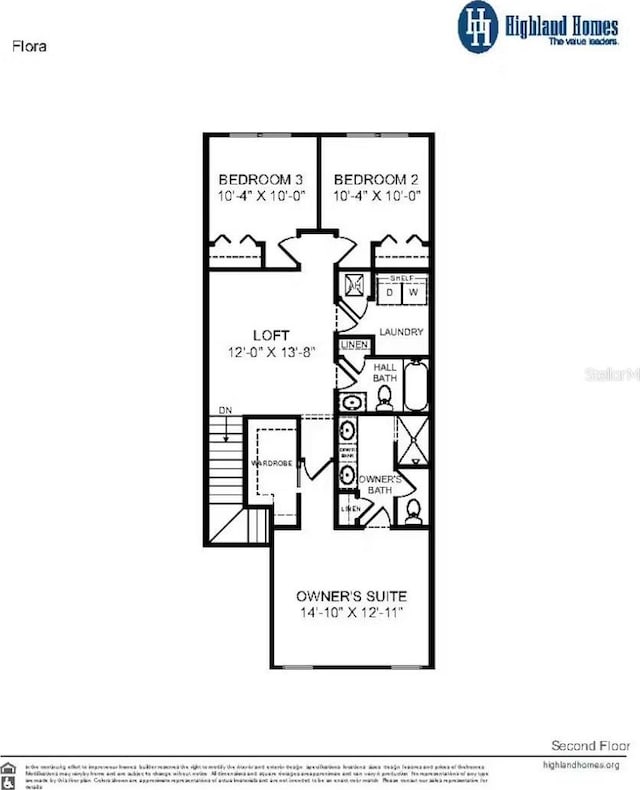5768 Anders Way, Saint Cloud, FL 34771 - property floor plan