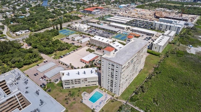 830 N Atlantic Ave Unit B502, Cocoa Beach, FL 32931 - aerial view of a pool area