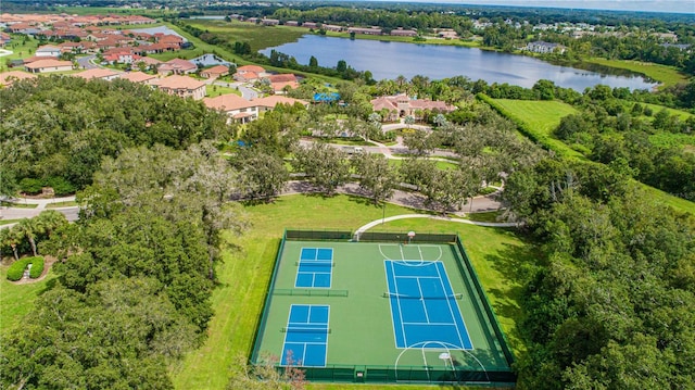 4125 Prima Lago Cir, Lakeland, FL 33810 - aerial view of a large body of water and a tree filled landscape