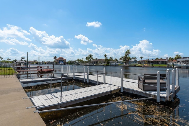3626 Corsair Ct, New Port Richey, FL 34652 - dock with a water view