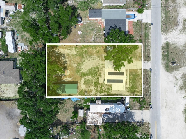 2120 Dille St, Lakeland, FL 33815 - aerial overview of property's location with property parcel outlined