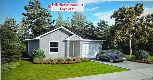 5927 Cormorant Ct, Lakeland, FL 33809 - view of outdoor structure with driveway and a garage
