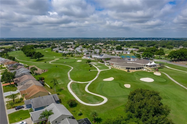 5927 Cormorant Ct, Lakeland, FL 33809 - aerial view of property's location with nearby suburban area and a golf course
