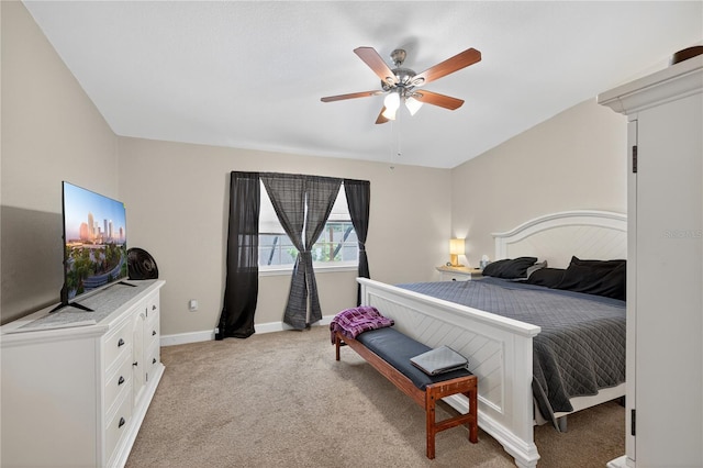 1922 Matthew Ct, Lakeland, FL 33813 - bedroom featuring light colored carpet and a ceiling fan