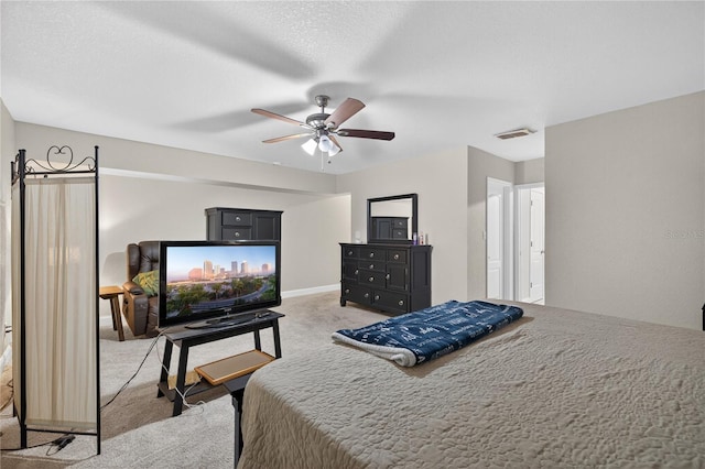 1922 Matthew Ct, Lakeland, FL 33813 - bedroom with light carpet and ceiling fan