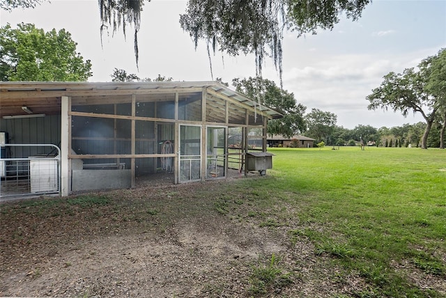 2331 D R Bryant Rd, Lakeland, FL 33810 - view of yard with an outdoor structure