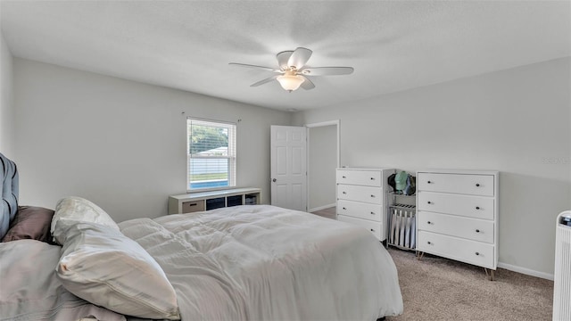 934 Point View Ln, Lakeland, FL 33813 - carpeted bedroom featuring baseboards and ceiling fan