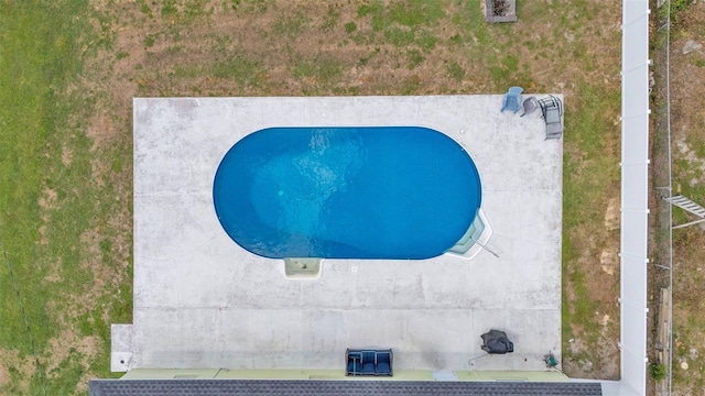 934 Point View Ln, Lakeland, FL 33813 - aerial view of a pool area