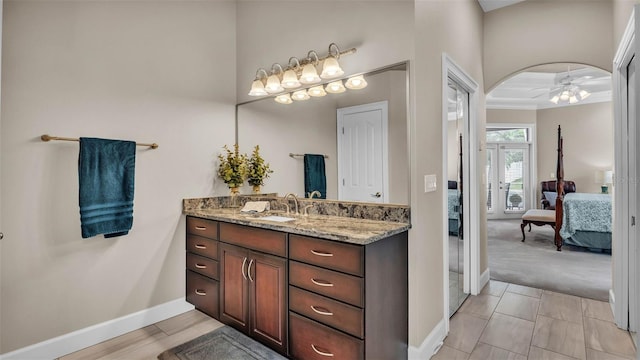 3121 Highlands By The Lake Way, Lakeland, FL 33812 - bathroom featuring vanity and connected bathroom