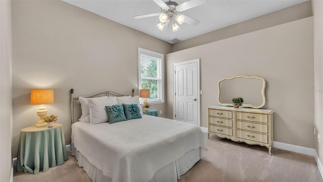 3121 Highlands By The Lake Way, Lakeland, FL 33812 - carpeted bedroom featuring baseboards and ceiling fan