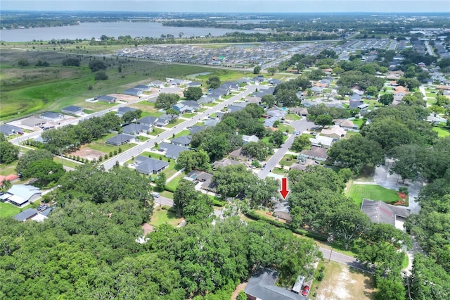 1300 Ariana Woods Cir, Auburndale, FL 33823 - aerial view of property and surrounding area featuring a nearby body of water