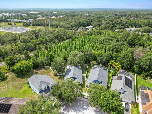 16804 Hawkridge Rd, Lithia, FL 33547 - drone / aerial view of a heavily wooded area