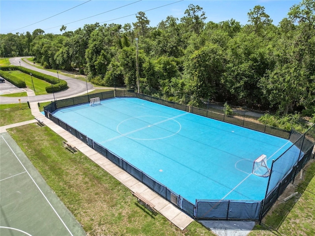 16804 Hawkridge Rd, Lithia, FL 33547 - view of basketball court