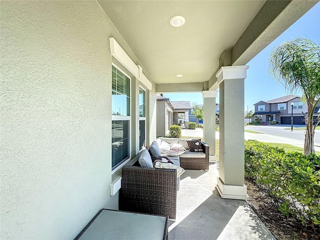 2929 Flying Blackbird Rd, Bartow, FL 33830 - view of patio featuring a residential view
