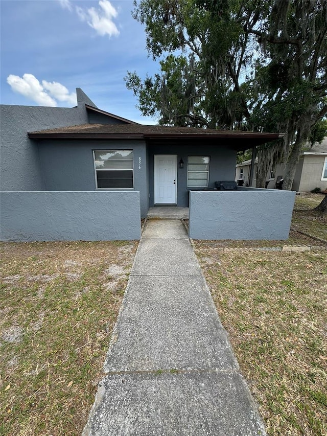 854 Shirley Ann Trl Unit 854/856, Lakeland, FL 33809 - view of front facade with stucco siding