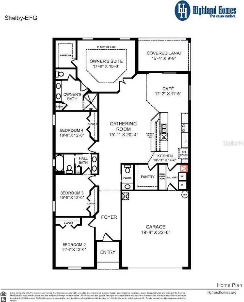 569 Silver Course Radl, Ocala, FL 34472 - home floor plan
