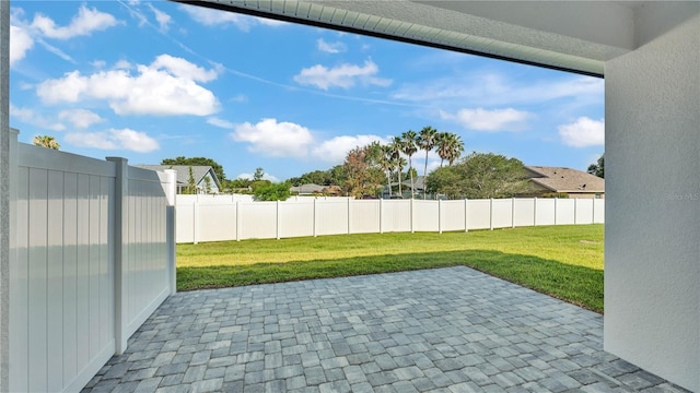 1172 Windjammer Dr, Lakeland, FL 33803 - fenced backyard featuring a patio