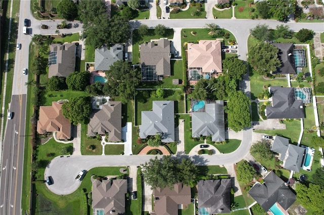 943 Hamilton Place Ln, Lakeland, FL 33813 - aerial view of property and surrounding area featuring nearby suburban area