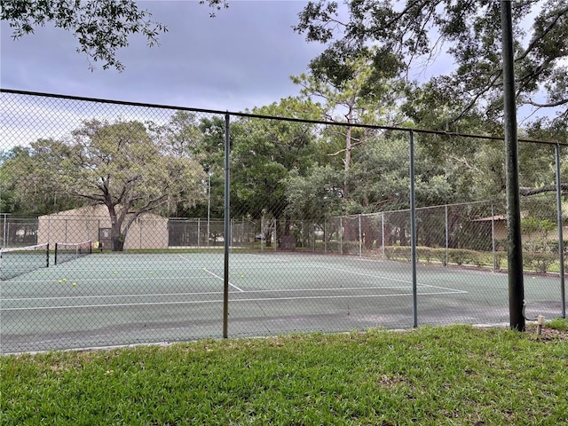 11704 Raintree Village Blvd Unit B, Temple Terrace, FL 33617 - view of tennis court