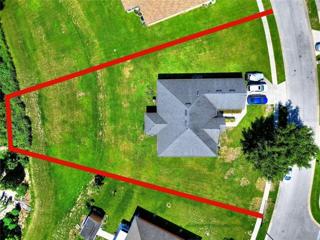 1531 Blue Sky Blvd, Haines City, FL 33844 - aerial view of property's location with property boundaries highlighted